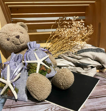 Load image into Gallery viewer, Starfish on Tan Bag - Coastal Themed Deodorizing Bags for Small Spaces