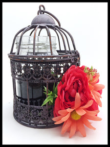 Antique Purple Birdcage