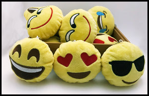 Emojis pillow filled with air purification